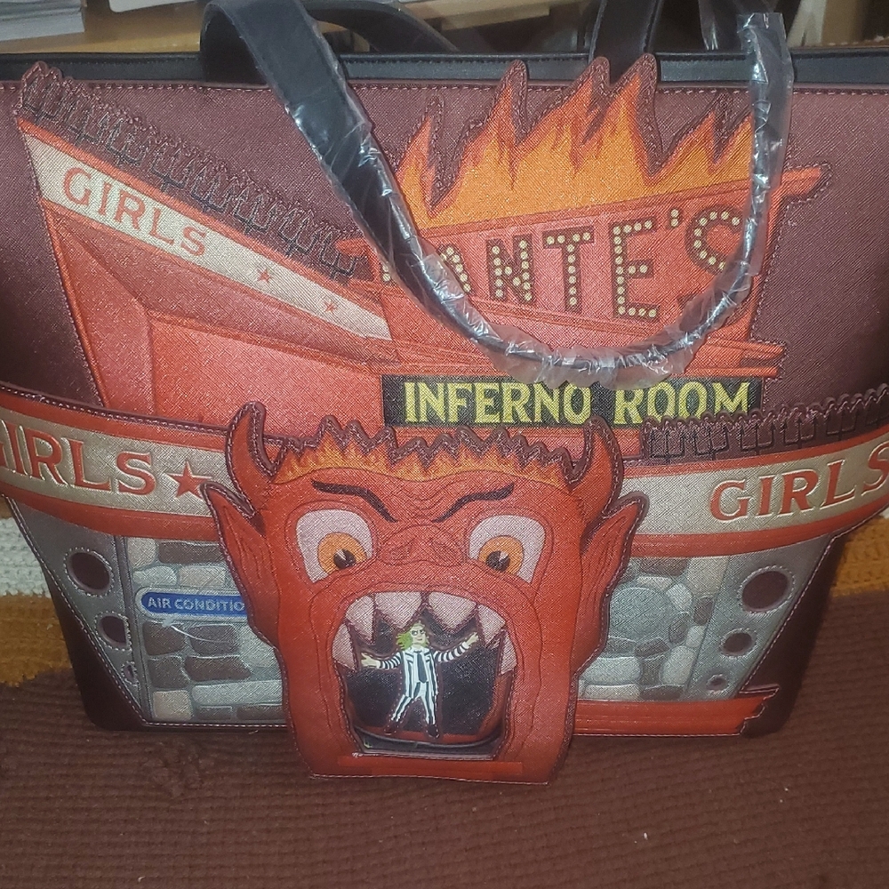 Dante's Inferno Room Themed Tote Bag